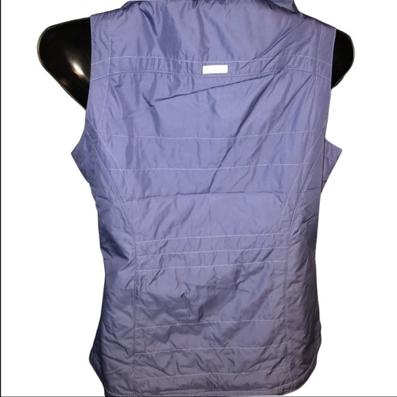 Columbia fleece lined Vest Shining Light Vest Blue Medium - Picture 2 of 14